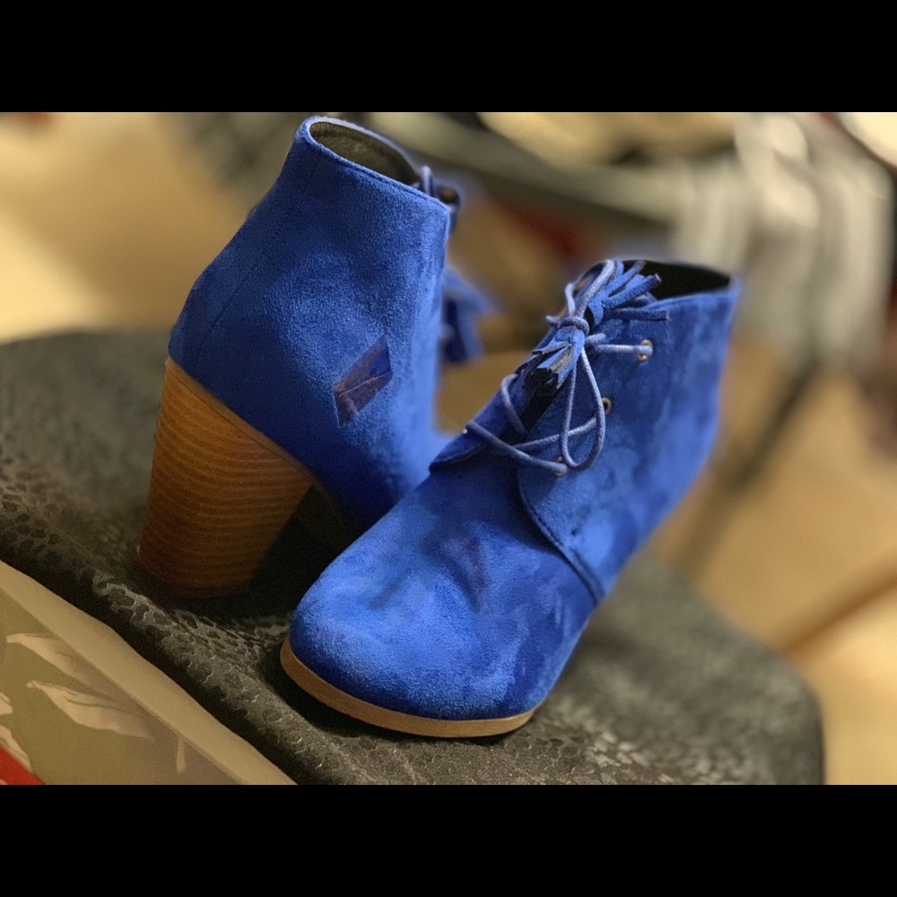 Blue Booties